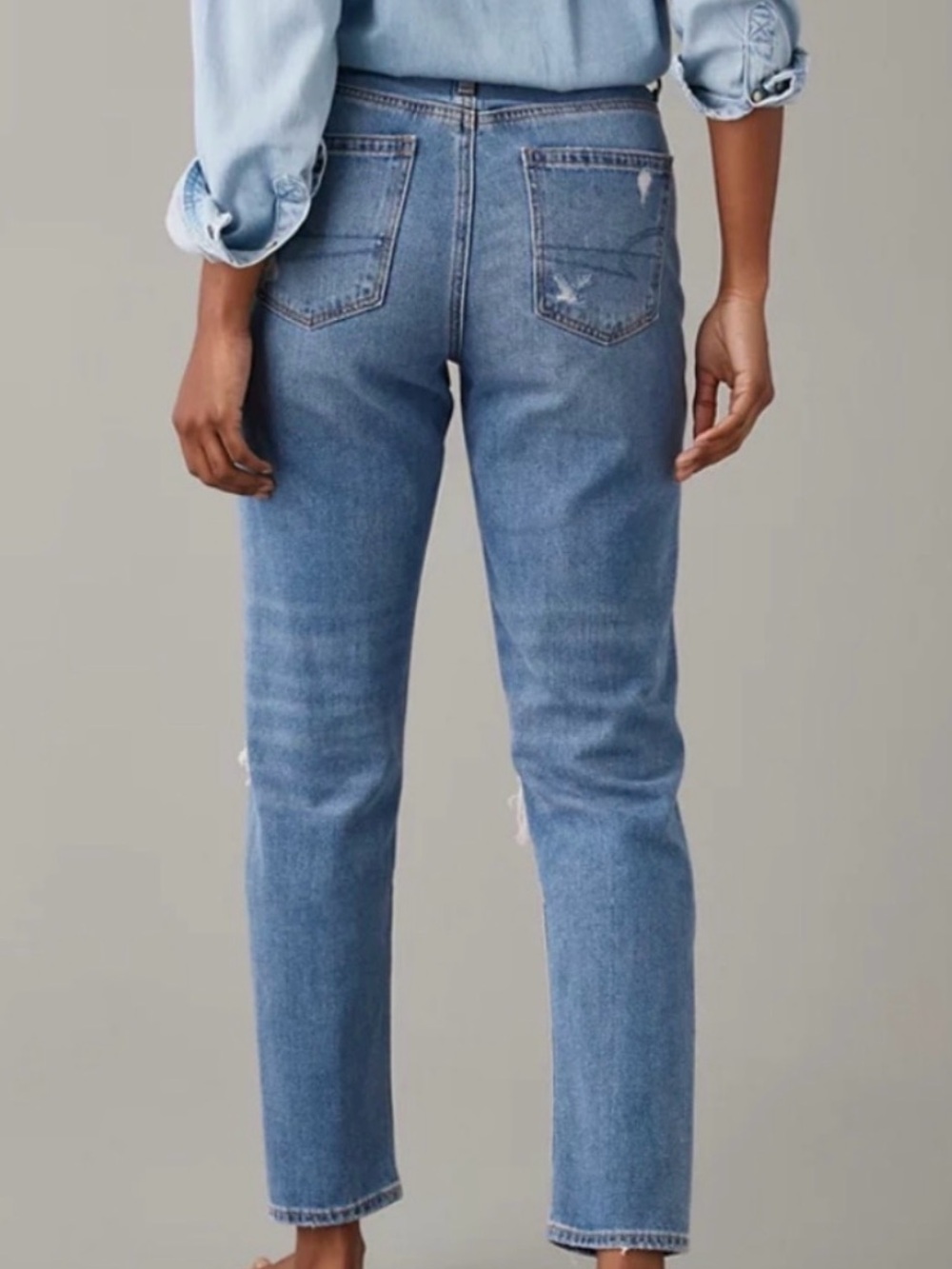 AE Ripped Mom Jeans - Picture 2 of 15